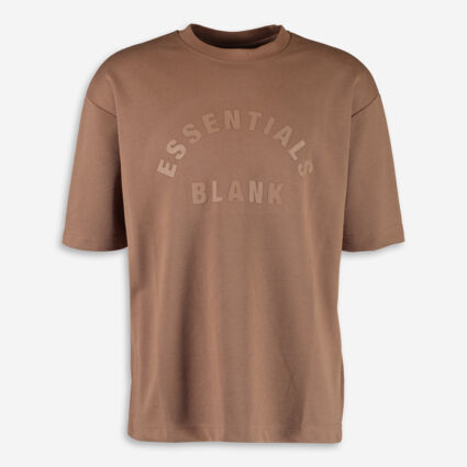 Brown Arched T Shirt - Image 1 - please select to enlarge image