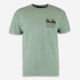 Green Natures Horizons T Shirt - Image 1 - please select to enlarge image
