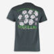 Grey Floral Graphic T Shirt - Image 2 - please select to enlarge image