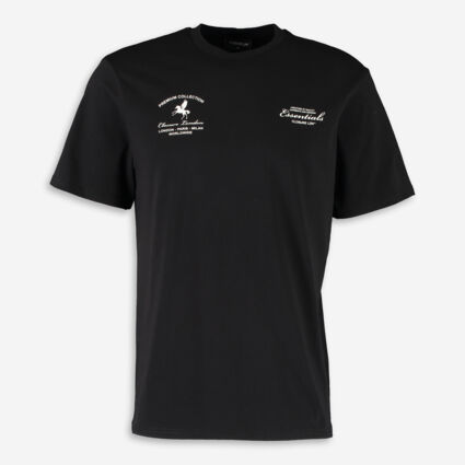 Black Essentials T Shirt - Image 1 - please select to enlarge image