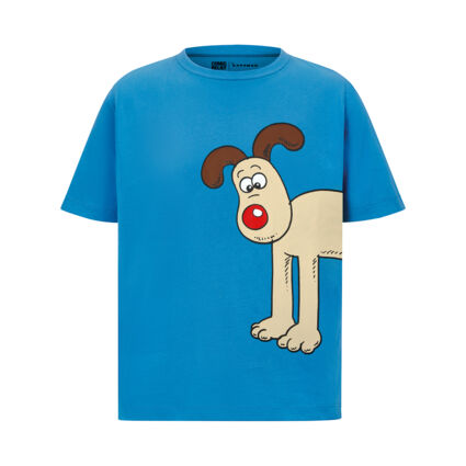 Kids' Gromit Blue T Shirt 2 to 6yrs - Image 1 - please select to enlarge image